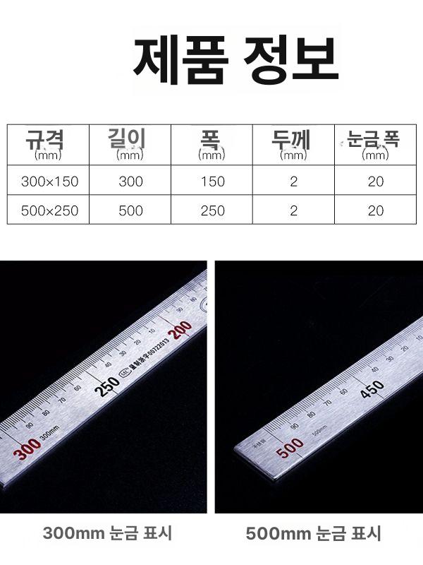 강철삼각자 고정밀 직각자 스테인레스 강철 90도 각도기 코너 줄자 다기능 측정 각도 - 상세 이미지 4