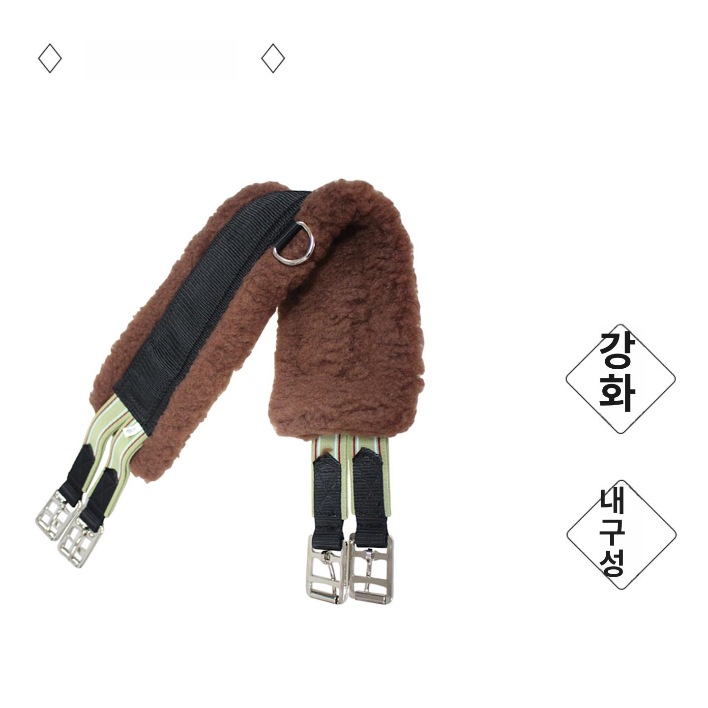 승마 승마복대 안장 마장마술 훈마 스트랩 승마패드 보호 양모 승마용품 거들 라지 풀옵션 이미지 6