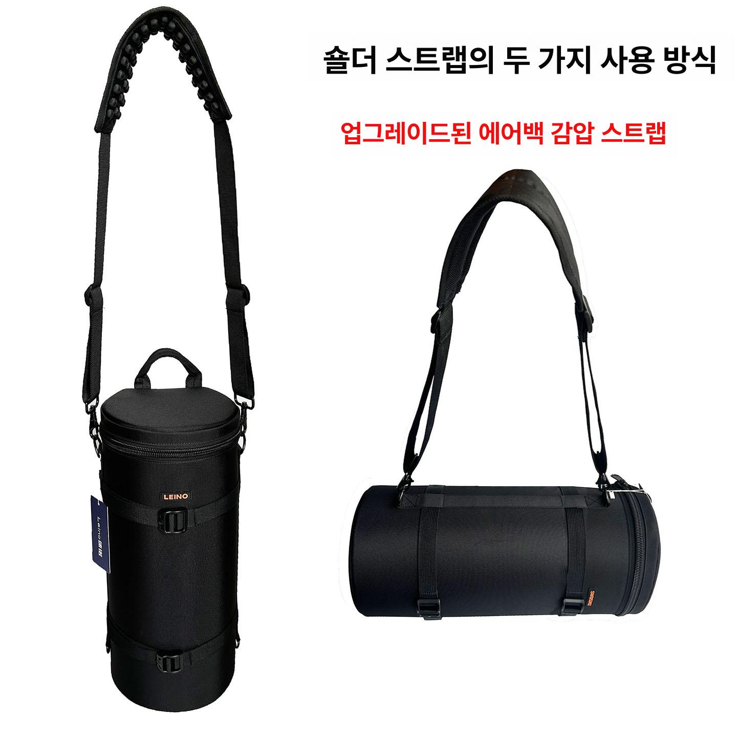 카메라가방 렌즈 파우치 전문가용 미러리스 캠코더 케이스 망원렌즈 카메라파우치 백팩 대포 - 상세 이미지 3