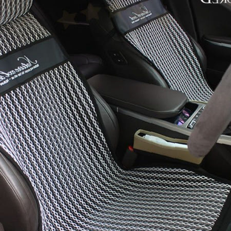 자동차 앞좌석 여름철 통풍 커버 메시 원단 소재 운전석 착석 쿠션 시원한 바람