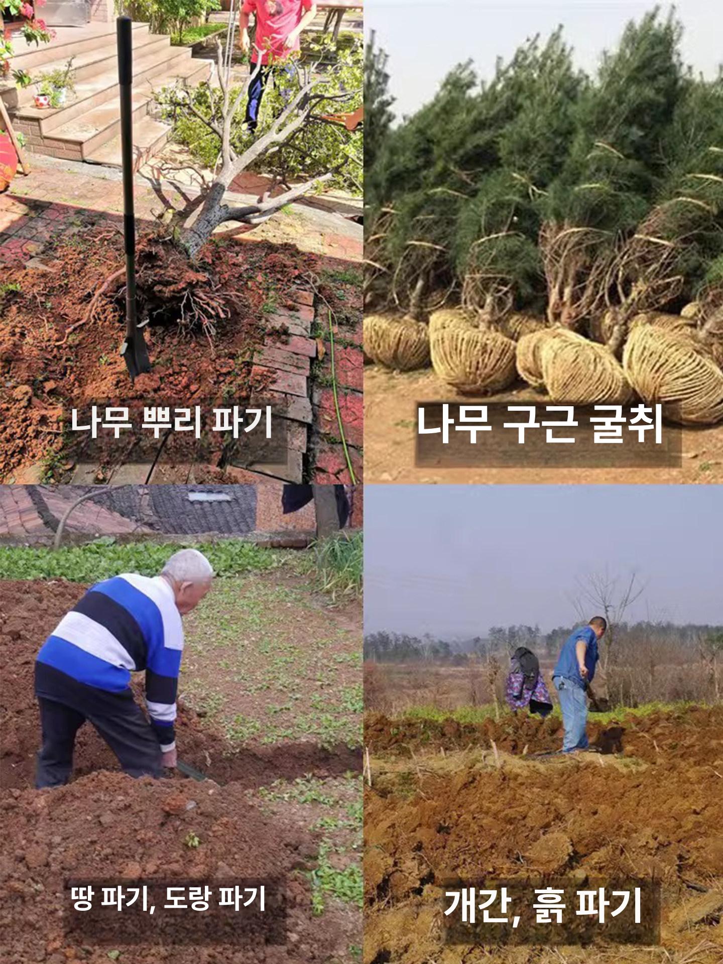 철제삽 원예 농기구 가래 모종 삽 좁은 철제 돌 개불 대형 모종삽 곡물 소형 원예삽 - 상세 이미지 5