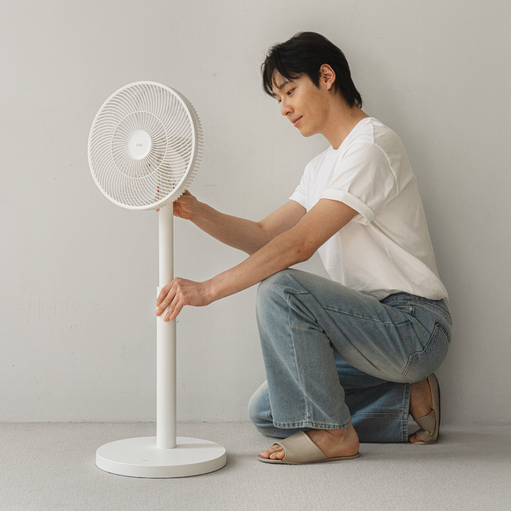 아이닉 써큘레이터 선풍기 iC01 저소음 무소음 아기 원룸 가정용 스탠드 리모컨 이미지 8