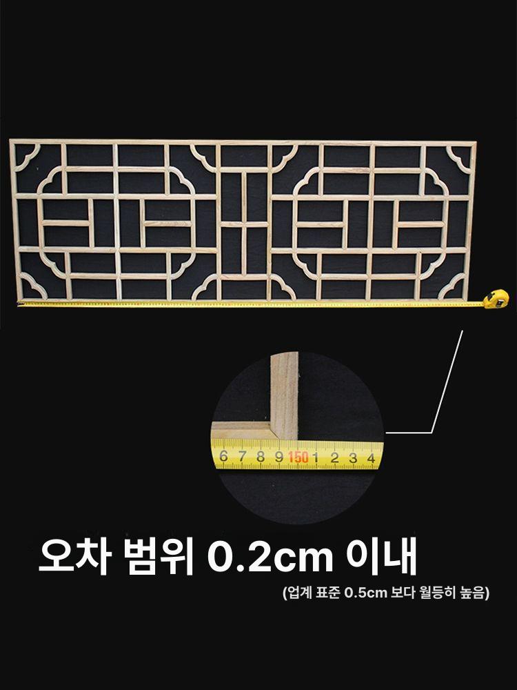 한옥문 문짝 창호 창문 옛날 전통 원목 한옥 병풍 소품 전통문 창호지문 - 상세 이미지 4