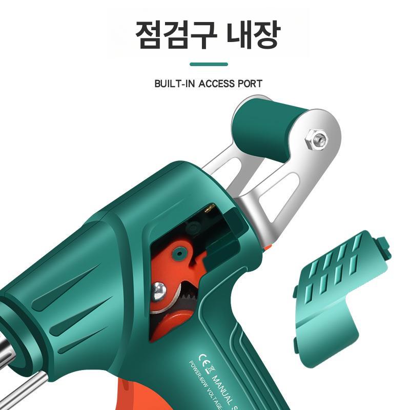 인두기 고출력 기계세트 전기 100w 유선 납땜 스션 인두 자동 솔더링 도구 온도 - 상세 이미지 3