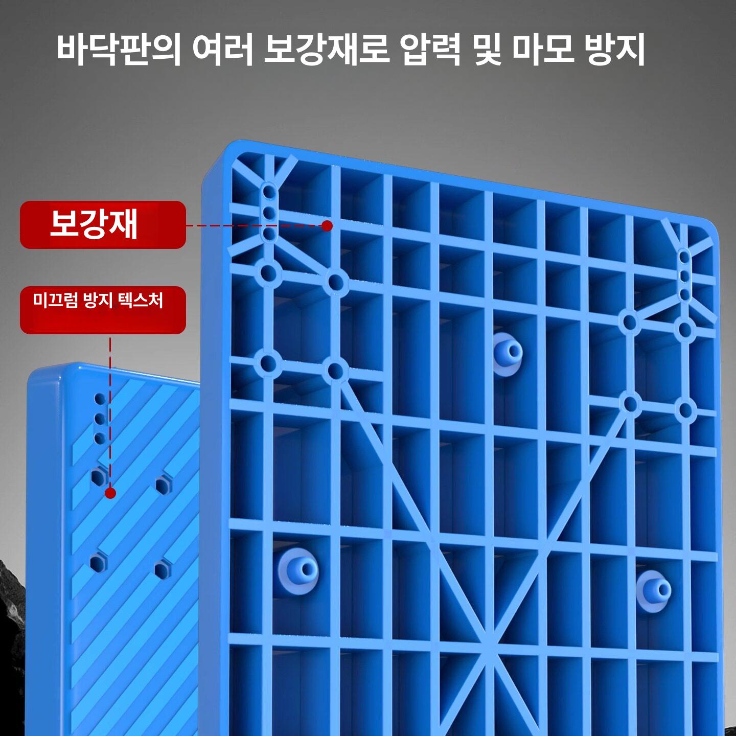 손수레 다용도 핸드카트 고급 마트 끌차 대형 트롤리 접이식 카트 구르마 휴대용 대차 바퀴 - 상세 이미지 2