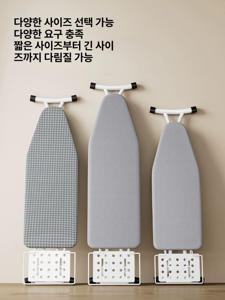 다리미판 특대형 접이식 스탠드 스팀 업소용 테이블 다림질 보드 높이조절 미니 세탁소 입식 - 상세 이미지 2