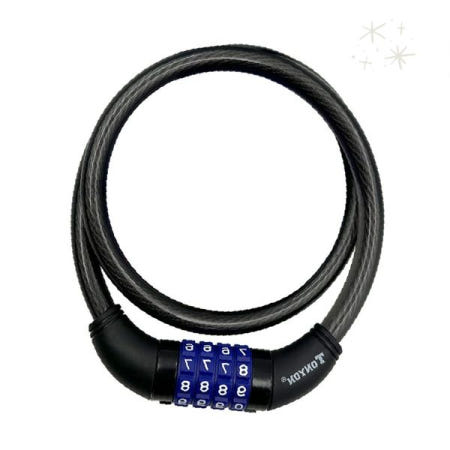 자전거 킥보드 오토바이 도난 방지 비밀번호 잠금 장치 번호 설정 케이블 자물쇠