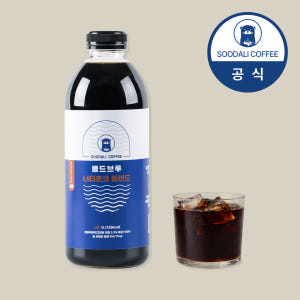 수달리커피 1+1 콜드브루 더치커피 너티초코 블렌드 1L 원액 액상 맛있게 먹은 솔직 후기 - 상품 이미지 1