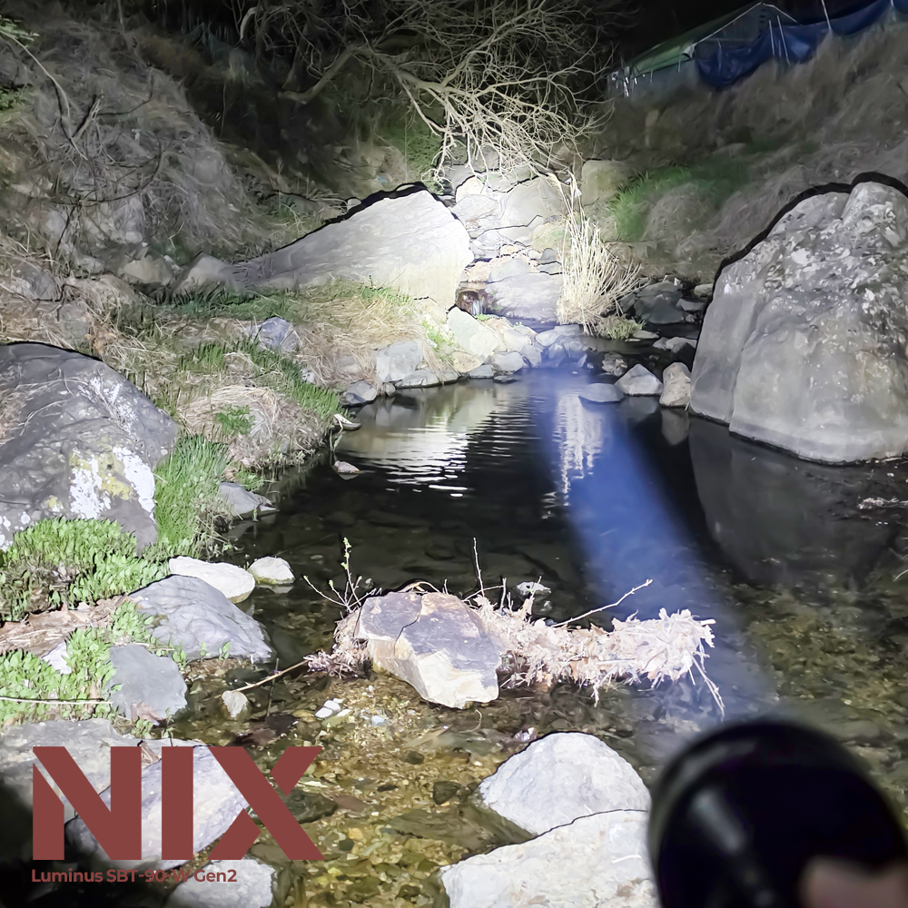 하이맥스 고출력50W 손전등 해루질 서치라이트 괴물랜턴 고방전 7000mAh 배터리 NIX 이미지 8