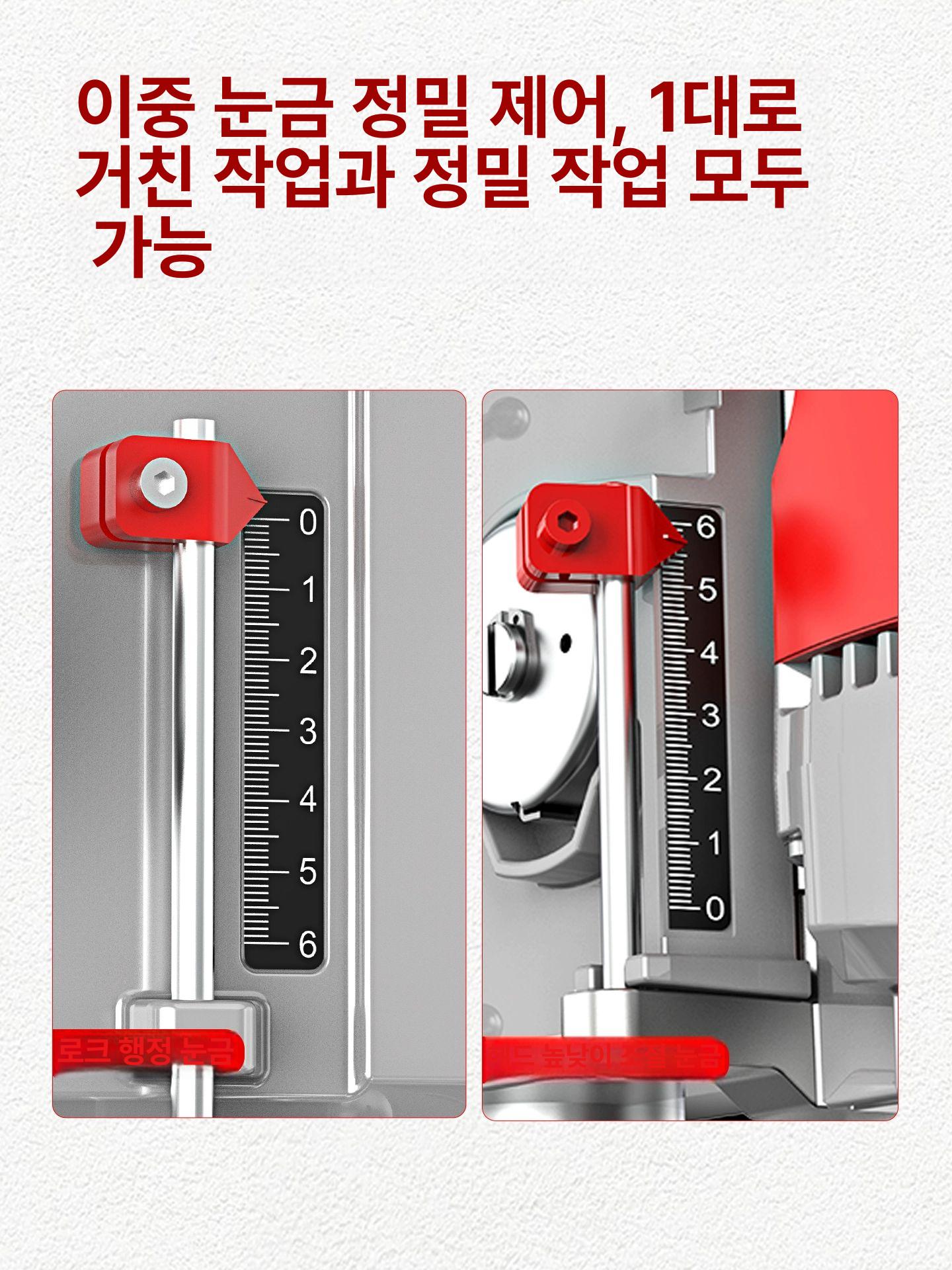 보루방 드릴링머신 탁상 소형 선반 미니 탁상드릴 탭핑 밀링 가공 가정용 벤치드릴 휴대용 - 상세 이미지 4