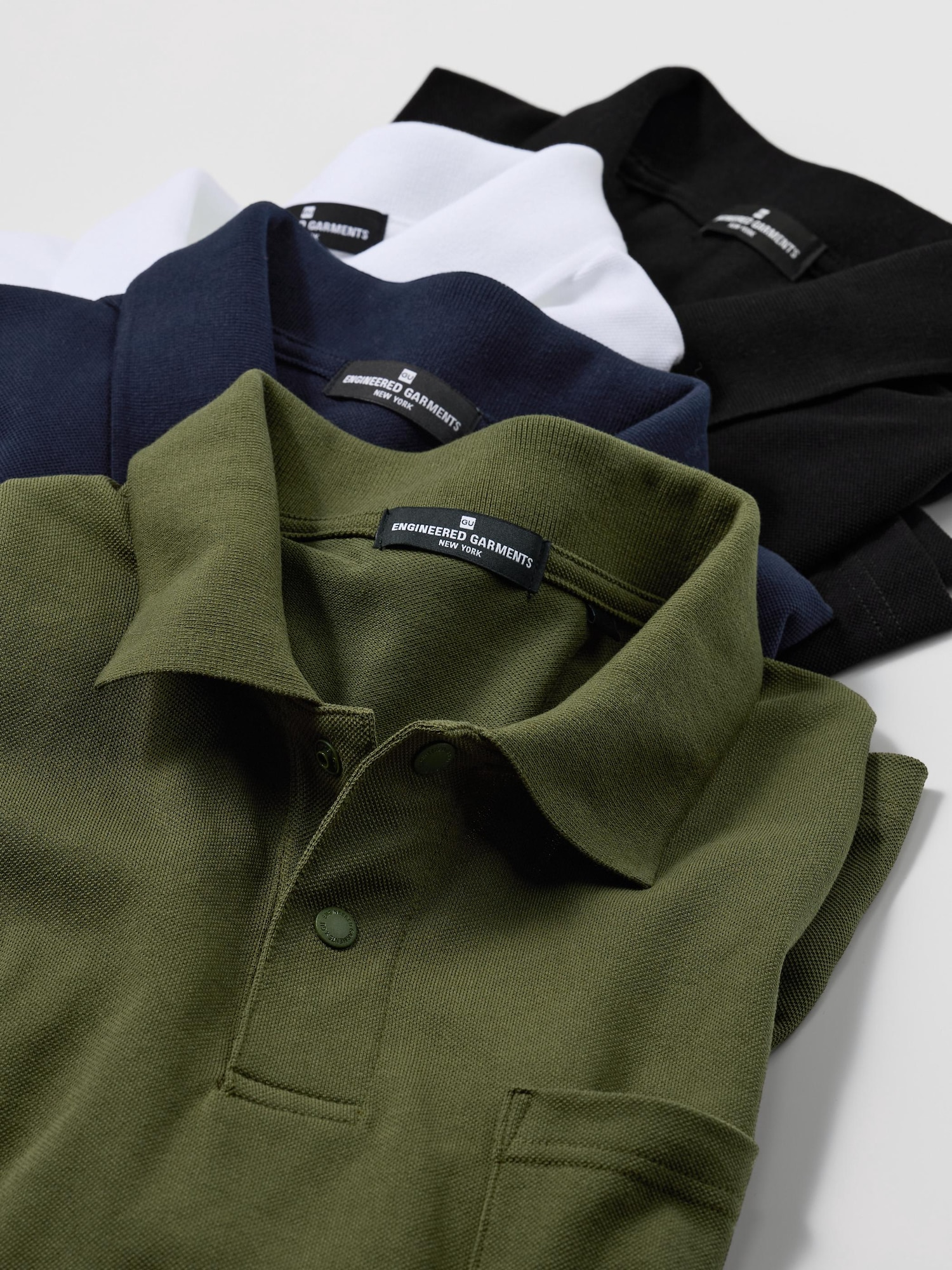지유 셔츠 드라이 카노코 폴로 5분 소매 ENGINEERED GARMENTS 360127 - 상세 이미지 5