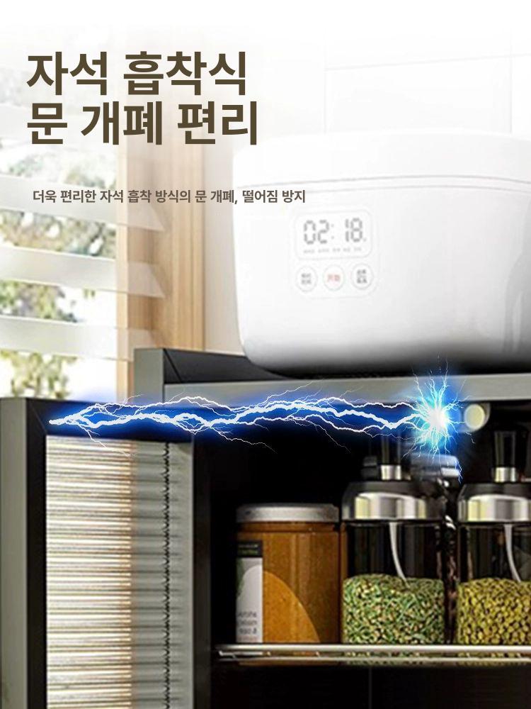 씽크대 식기건조대 보관함 화이트 코너 정리함 선반 수납 물빠짐 그릇보관함 접시 싱크대 이미지 6