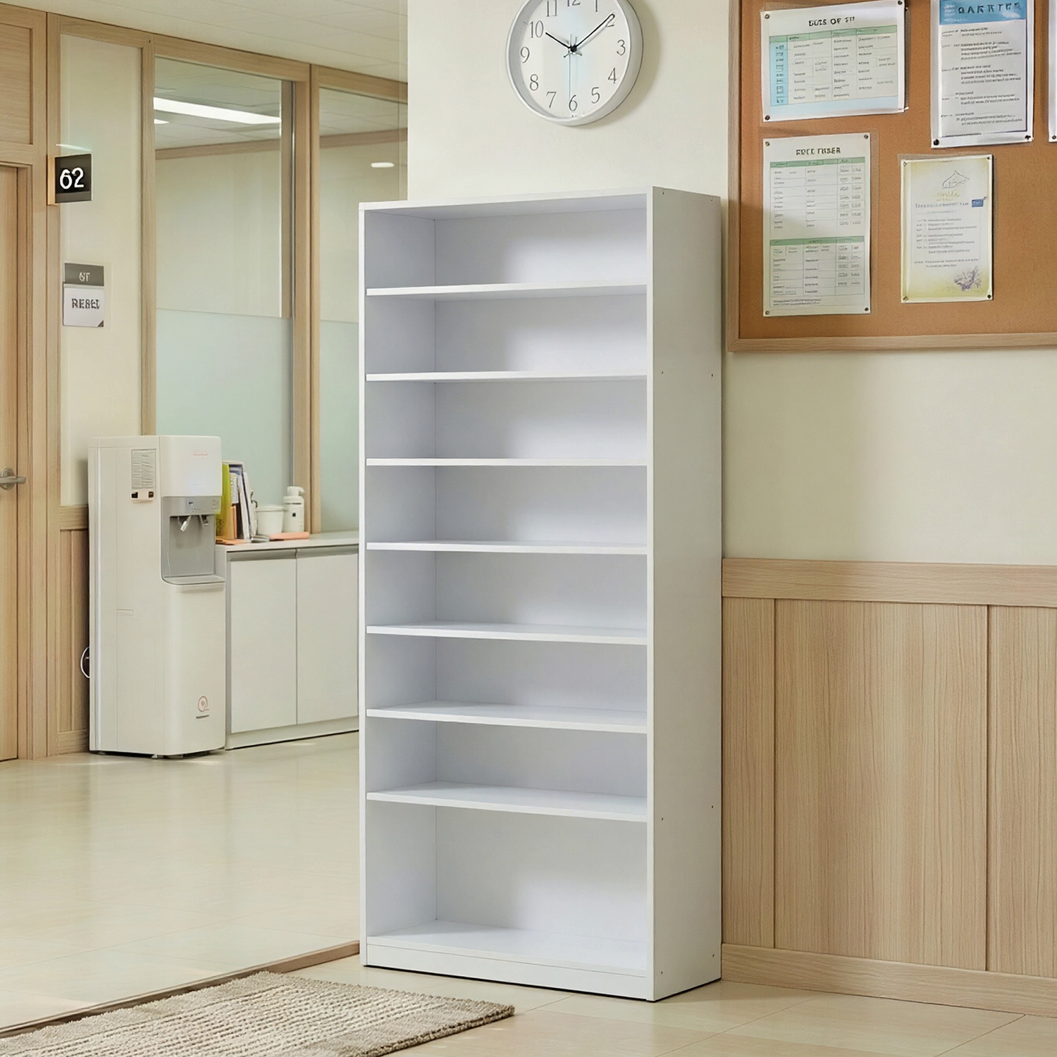 아파트 현관 신발장 헬스장 학원 한뼘 신발장 6단 600 - 상세 이미지 2