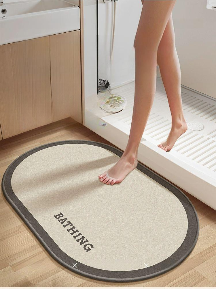 욕실매트 규조토 발판 미끄럼방지 노아초이스 키친 싱크대 깔판 현관 발수건 발매트 샤워 - 상품 이미지