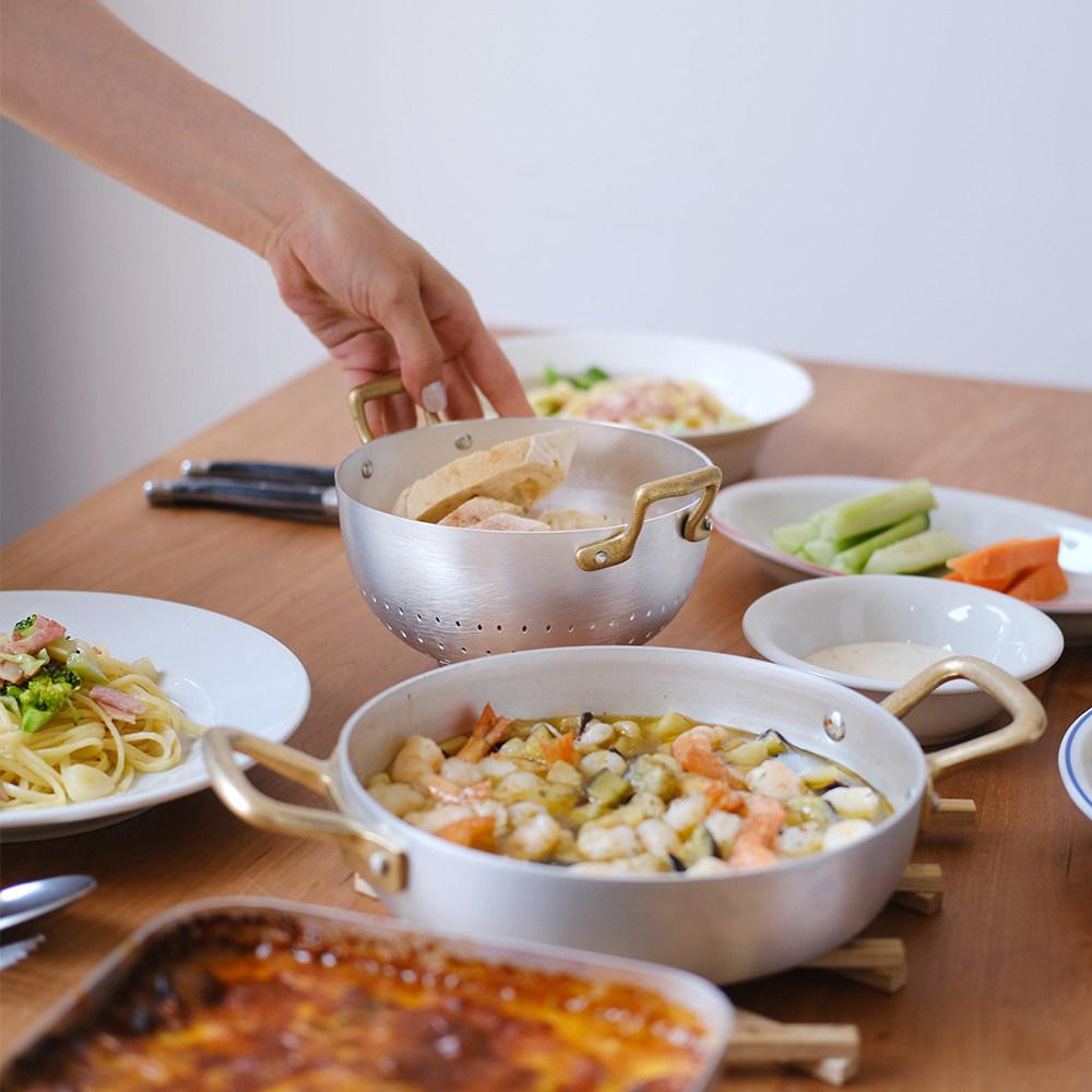 주방 조리도구 알루미늄 핸들 베이스 있는 손잡이 코어 피자삽 쿨 스틸 냄비 오븐 클래식 - 상세 이미지 4