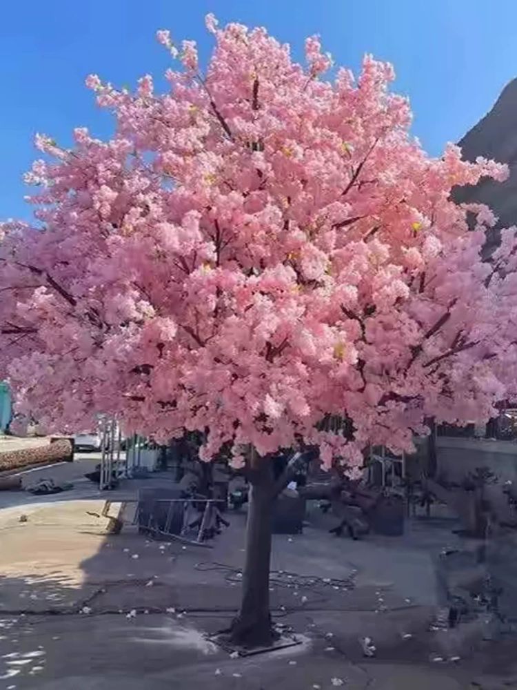 인조벚꽃 벚꽃나무 조화 이자카야 벚꽃 너비 인테리어 인조벚꽃나무 조화나무 가짜 대형 실내 - 상세 이미지 3