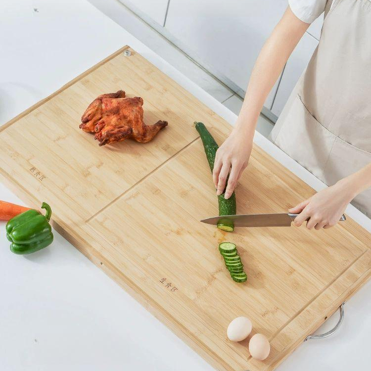반죽 도마 베이커리 작업대 나무도마 나무 빵 베이킹 고깃집도마 우드 패널 대형도마 테이블 - 상품 이미지