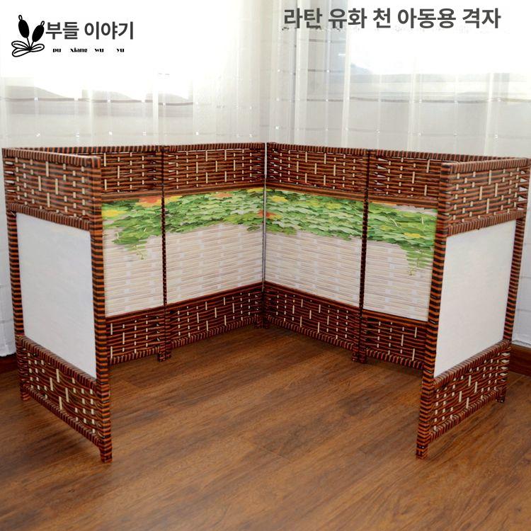파티션 낮은 접이식 폴딩 공간분리 가리개 가림막 패널 사무실 병풍 분할 종이파티션 카페 - 상세 이미지 4