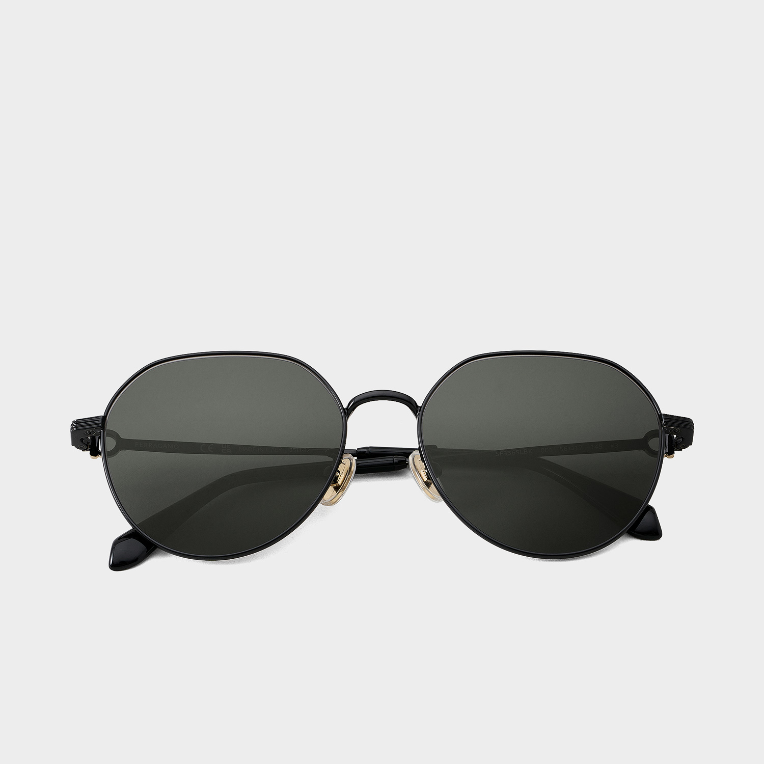 페라가모 선글라스 SF336SLBK 블랙 골드 럭셔리 명품 여자선글라스 FERRAGAMO - 상품 이미지