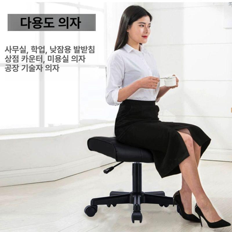 책상발받침대 발거치대 보조의자 사무실 의자 풋레스트 책상 거치대 풋스툴 접이식 - 상세 이미지 3
