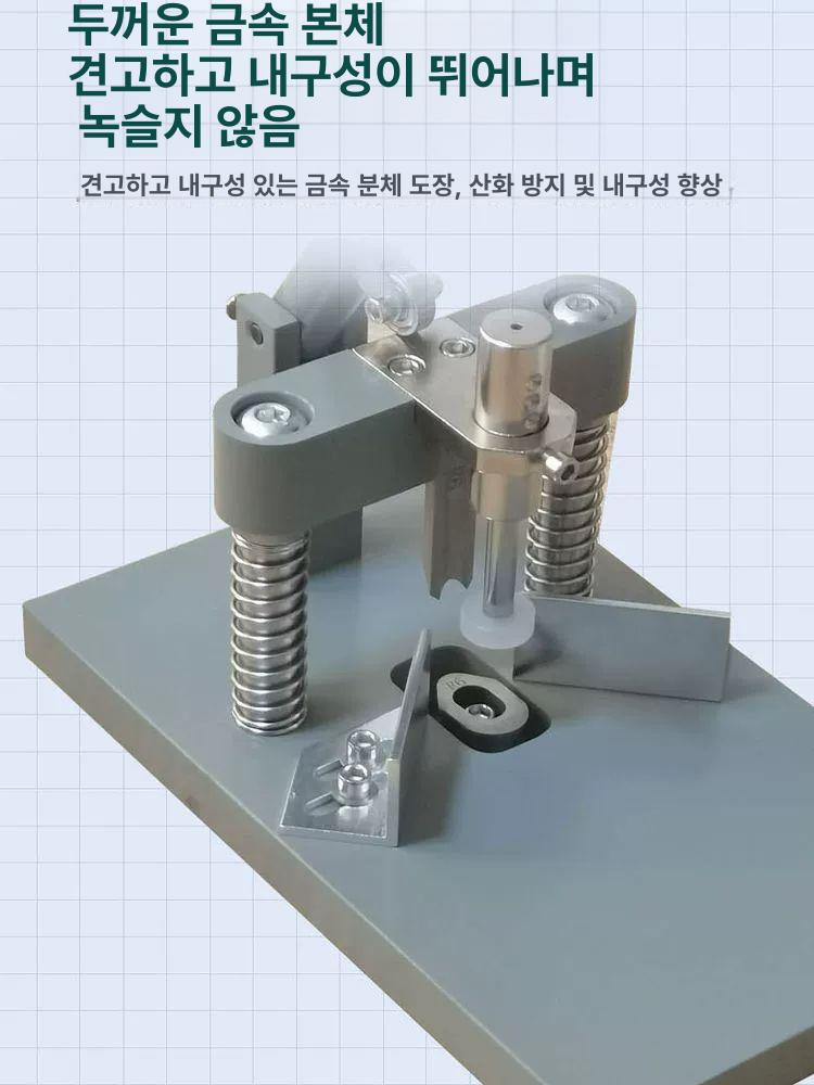 모서리 커팅기 종이 재단 사진 명함 코너 라운딩 커터 카드 수동 모따기 재단기 둥근 - 상세 이미지 4