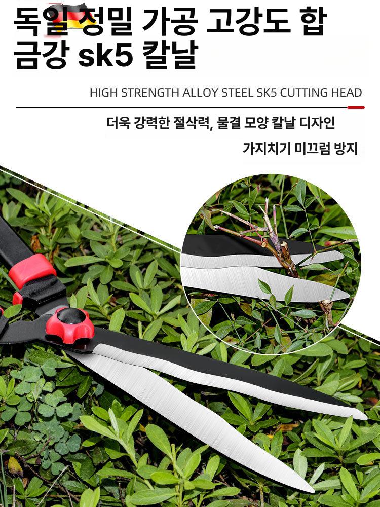무선 전지가위 고지 장대 과수원 따기 과실 조경 고지톱 전정 휴대용 전기톱 장대톱 원예 - 상세 이미지 4
