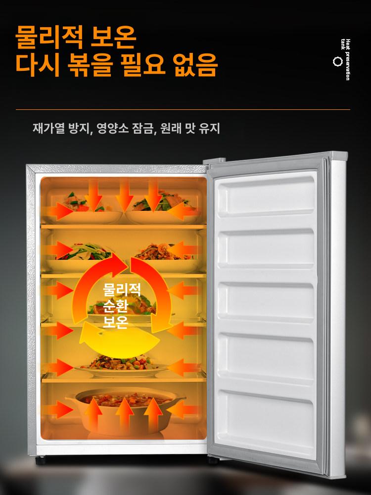 온장고 업소용 냉장고 공기밥 보관 백반 한식 고깃집 네일샵 피부 투명 전기온장고 미용 - 상세 이미지 3