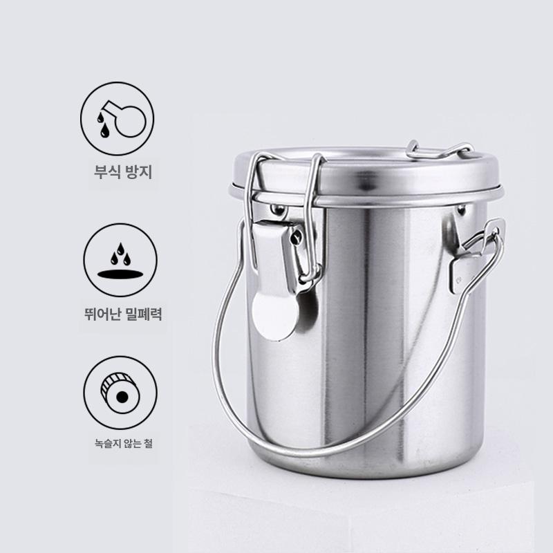 붓세척 화방 붓 미술 통 스텐 용 물통 도구 유화 유화아크릴수채화 펜홀더 붓통 서예 - 상세 이미지 3