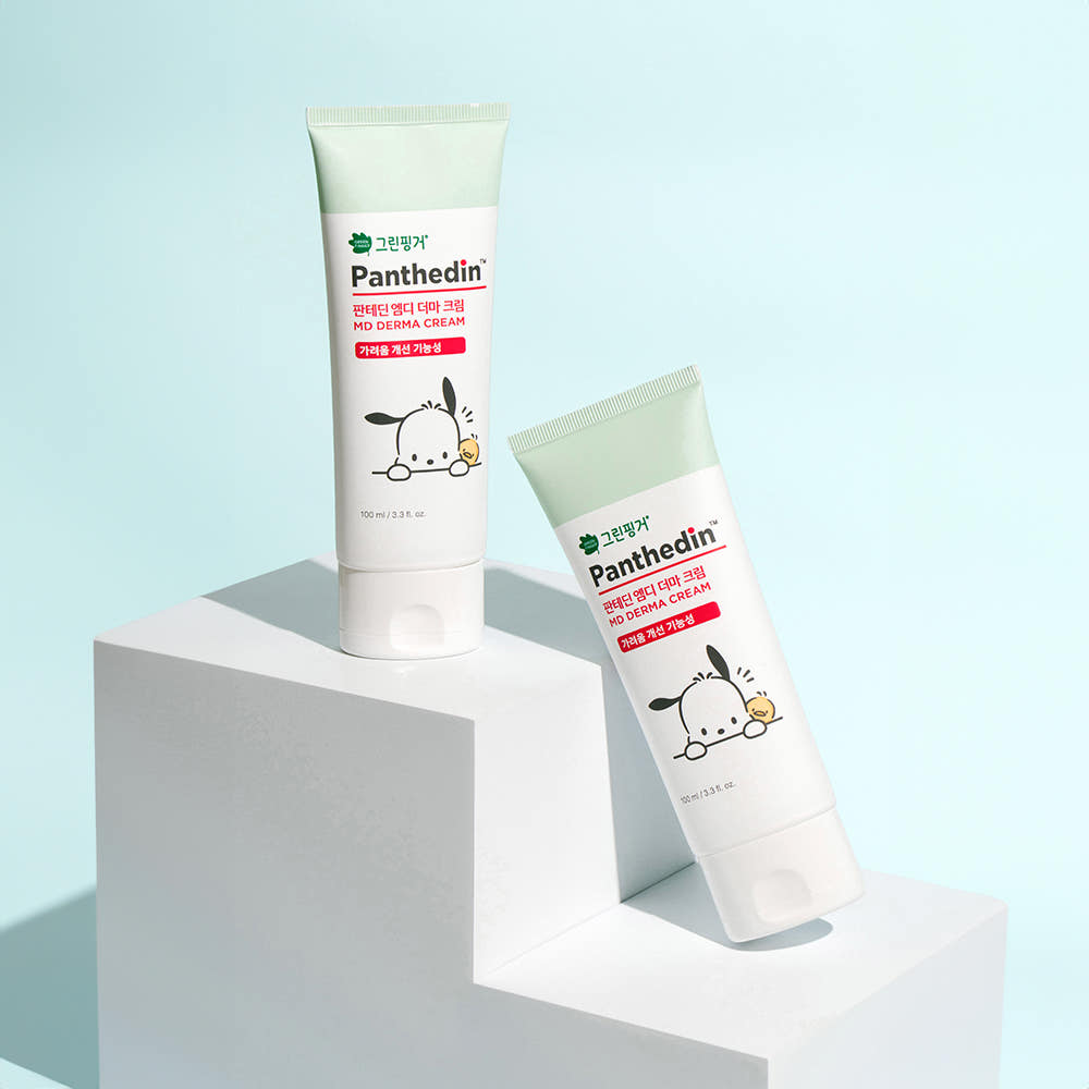그린핑거 판테딘 MD 더마 크림 산리오 포차코 에디션 100ml 가격 비교 그린핑거 스토어 그린핑거 판테딘 MD 더마 크림 산리오 포차코 에디션 100ml