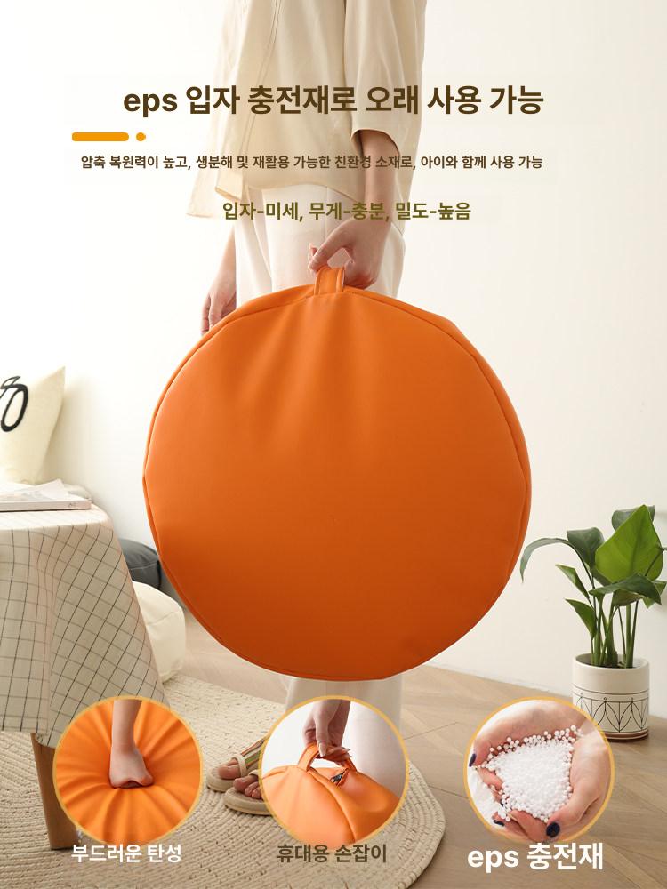 좌식방석 빈백 소파 키높이 리클라이너 사각 각도조절 샨란 쇼파베드 방석 쿠션 방수 등받이 - 상세 이미지 4