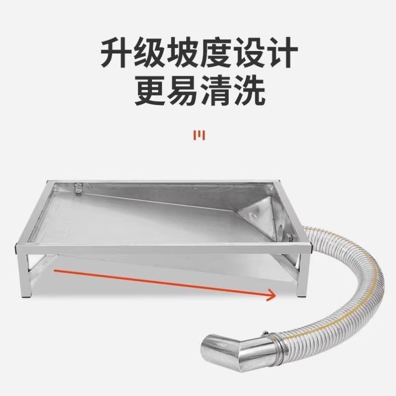 대형견 자동 화장실 업소용 애견배변판 오줌 세척기 60cm 수동 이미지 6