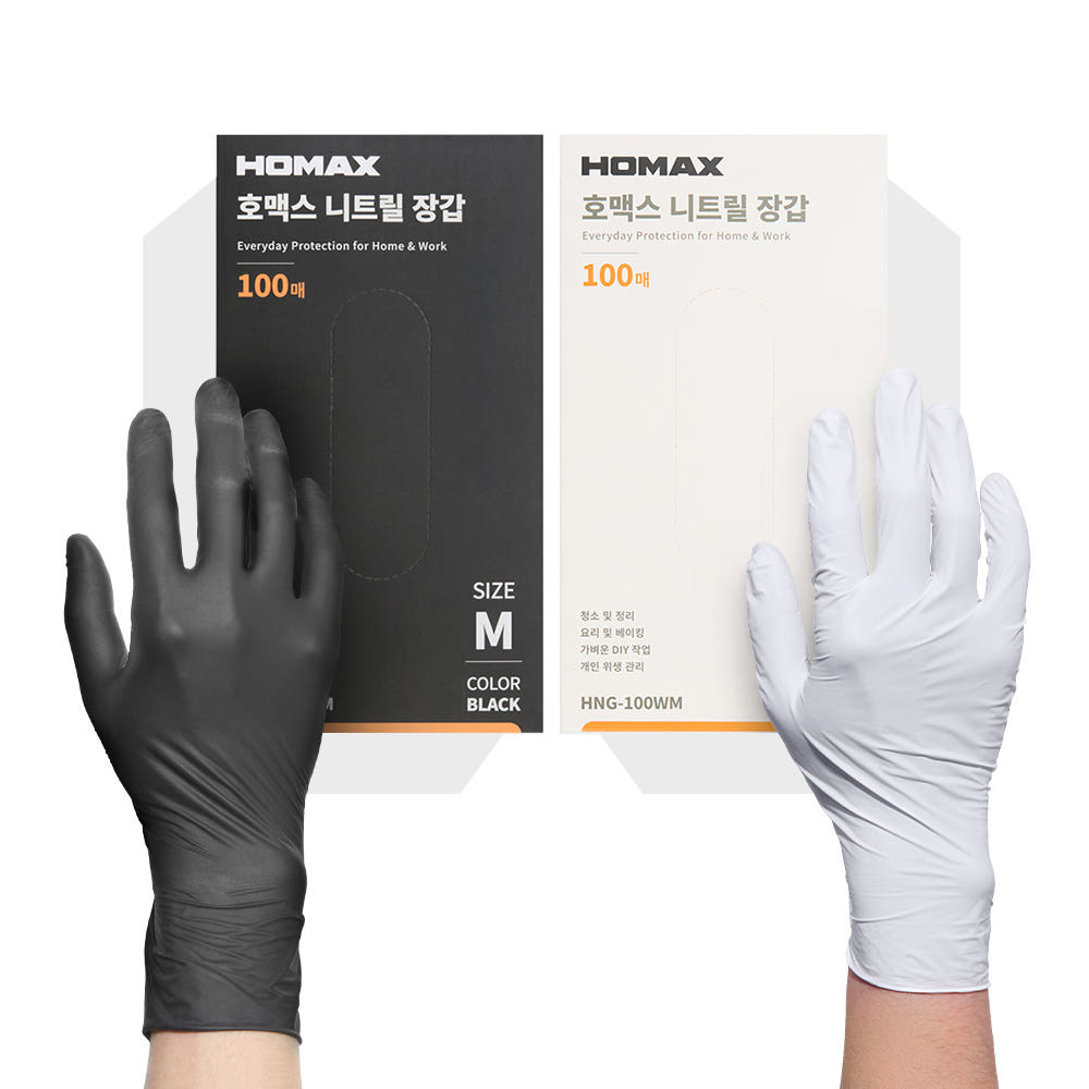 호맥스 호맥스 니트릴장갑 화이트 100매