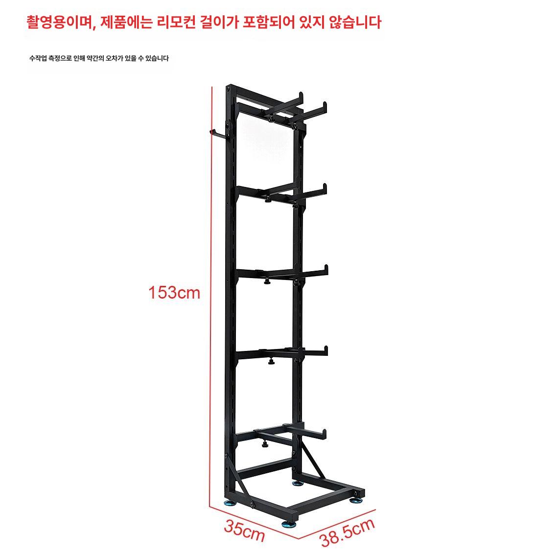 rc카 거치대 전시대 수납 대형 오프로드 스탠드 보관 보관대 자동차 바퀴 선반 브래킷 - 상세 이미지 4