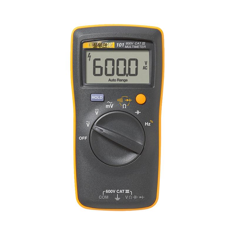 fluke-101 디지털 멀티테스터 휴대용 멀티미터 자동 케이스 포켓 커패시턴스 멀티메타 - 상품 이미지