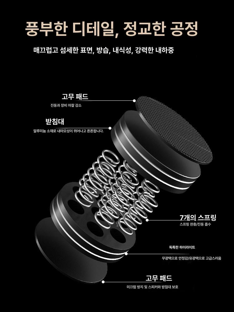 방진스프링 압축스프링 방음제 방진고무패드 스프링밴드 공기실 방진마운트 스프링 - 상세 이미지 4