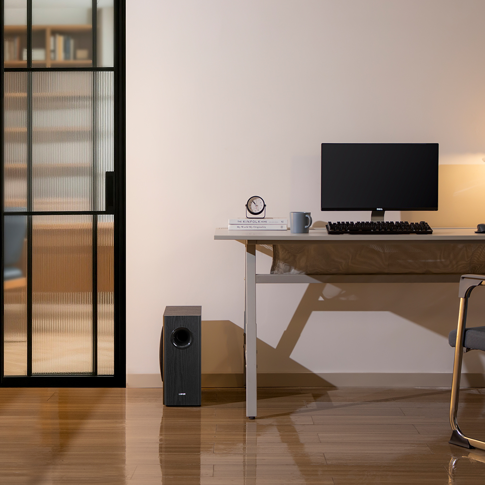 [EDIFIER] T5S 서브우퍼 70W 고출력 중저음 액티브 스피커 블랙 - 상세 이미지 3