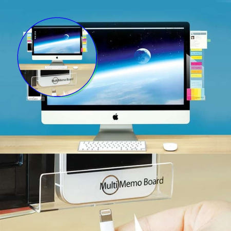 쌍문상회 지금 필요한 모니터용 멀티메모보드v2.0 게시판 아크릴 컴퓨터 회사 포스트잇