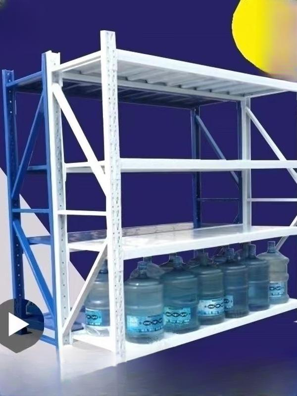 파렛트 중량랙 앵글 창고 적재대 렉 파레트랙 공장 랙 철제선반 조립 산업용 물류 중량 - 상품 이미지