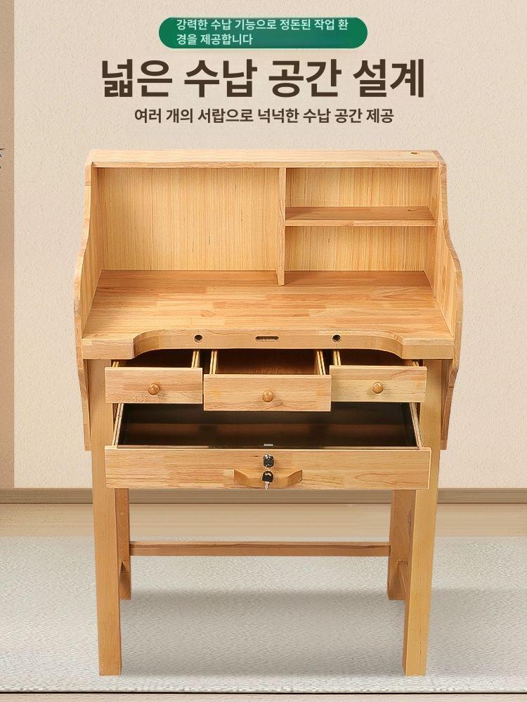 주얼리 세공 공방 책상 귀금속 금속 다이 금속공예 데스크 공예 작업 반지 원목 목공 가죽 - 상세 이미지 3