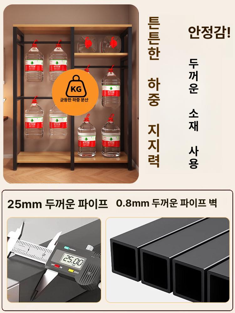 조립식 옷장 선반 튼튼한 폭 옷걸이 드레스룸 행거장 코너 간이 미니 시스템행거 시스템 - 상세 이미지 3