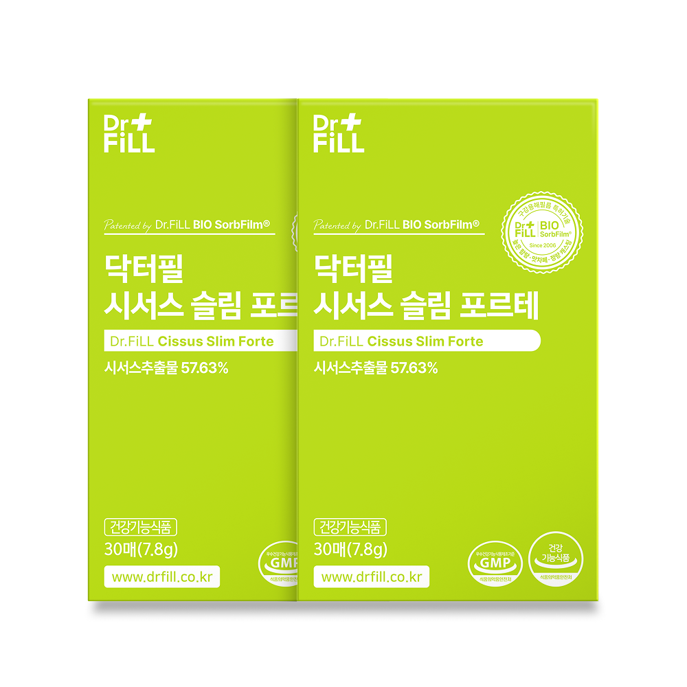 닥터필 시서스 슬림 포르테 (2케이스/총 60매) - 메인 이미지