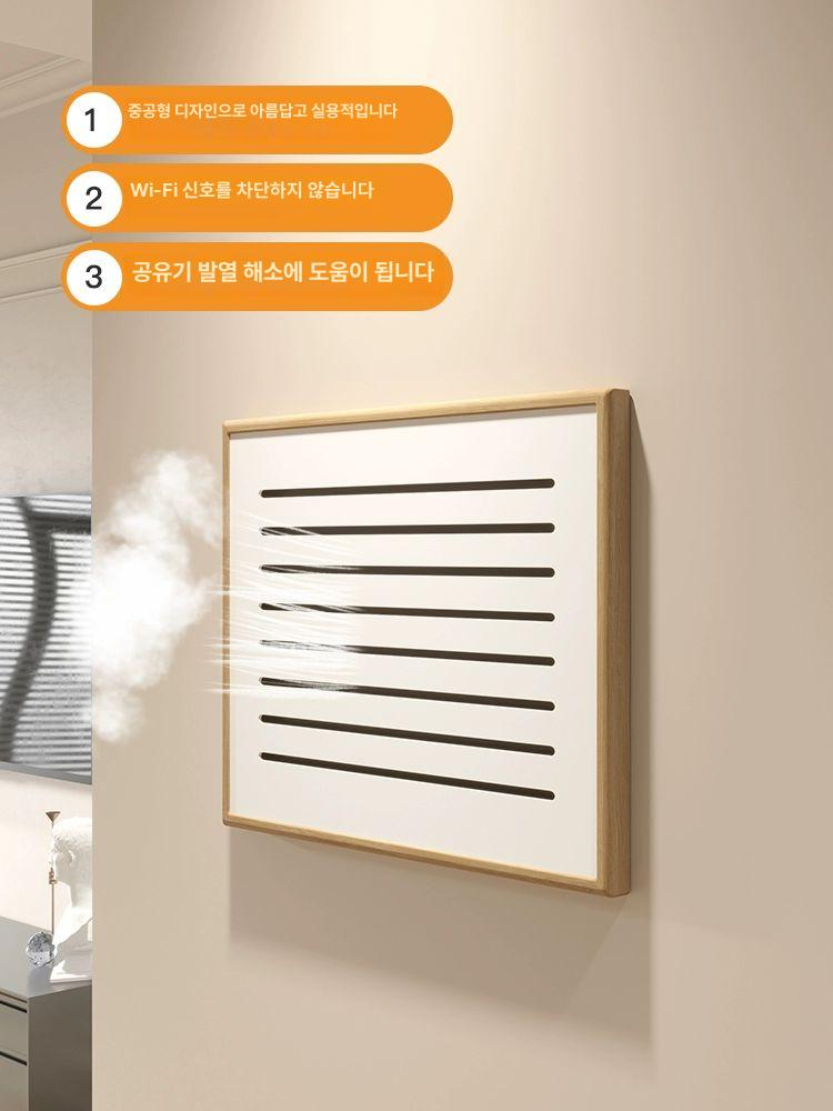 배전함 두꺼비집 가리개 인테리어 액자 패브릭 브로마이드 차단기 커버 그림 풍수 보드 - 상세 이미지 3