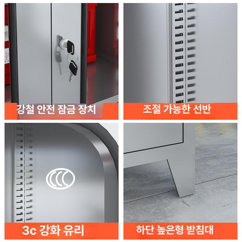 소방 스테인레스 보관함 캐비넷 안전장비 소방자재보관함 보관 소방장비 스텐 안전용품 옥외 - 상세 이미지 5