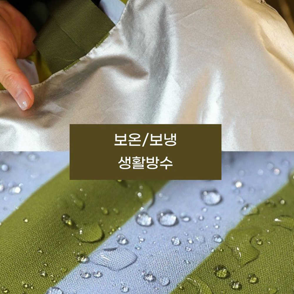 코리드리 스트라이프 직장인 도시락 가방 런치백 이미지 8