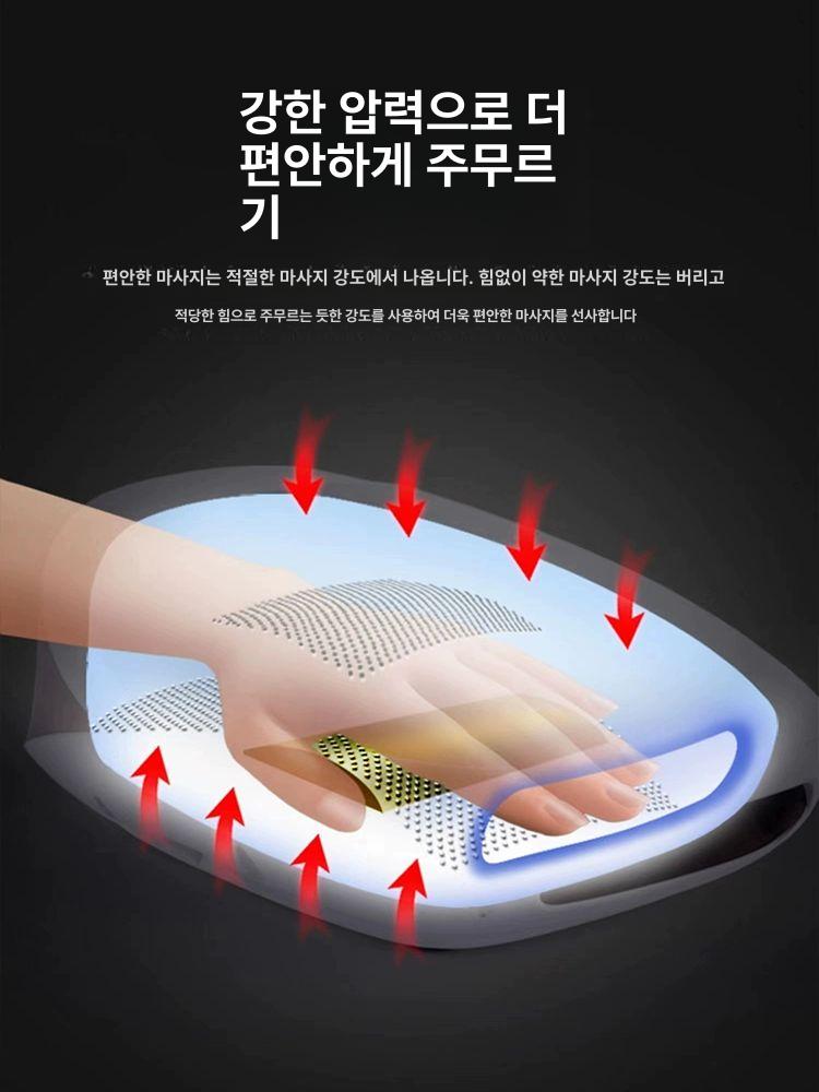 온열찜질기 손가락 관절 휴대용 장갑 전기 마사지 손 찜질 마사지기 엄지 - 상세 이미지 5