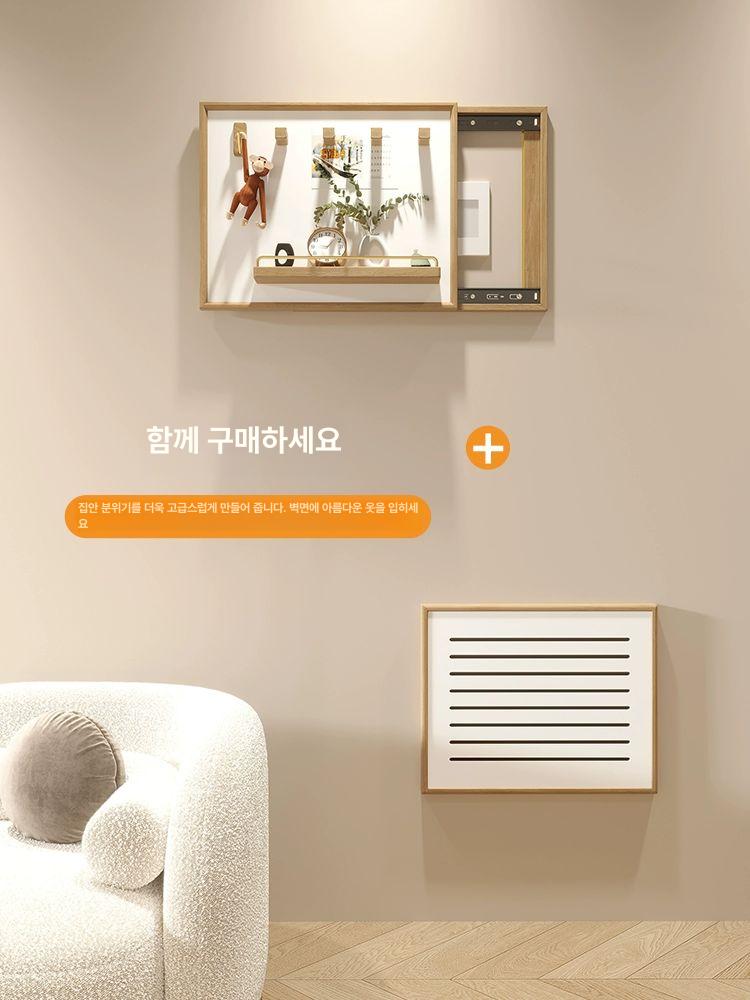 배전함 두꺼비집 가리개 인테리어 액자 패브릭 브로마이드 차단기 커버 그림 풍수 보드 - 상세 이미지 5