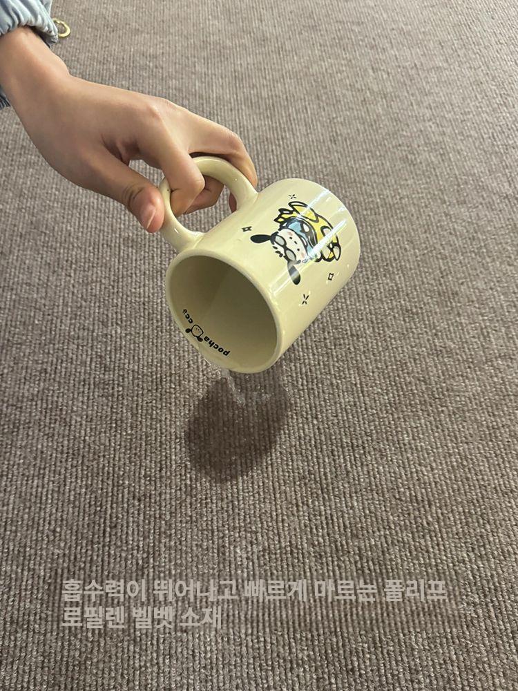 논슬립 카페트 5m 대형 사무실 상가 거실 침실 계단 로비 병원 업소용 미끄럼방지 매트 - 상세 이미지 3