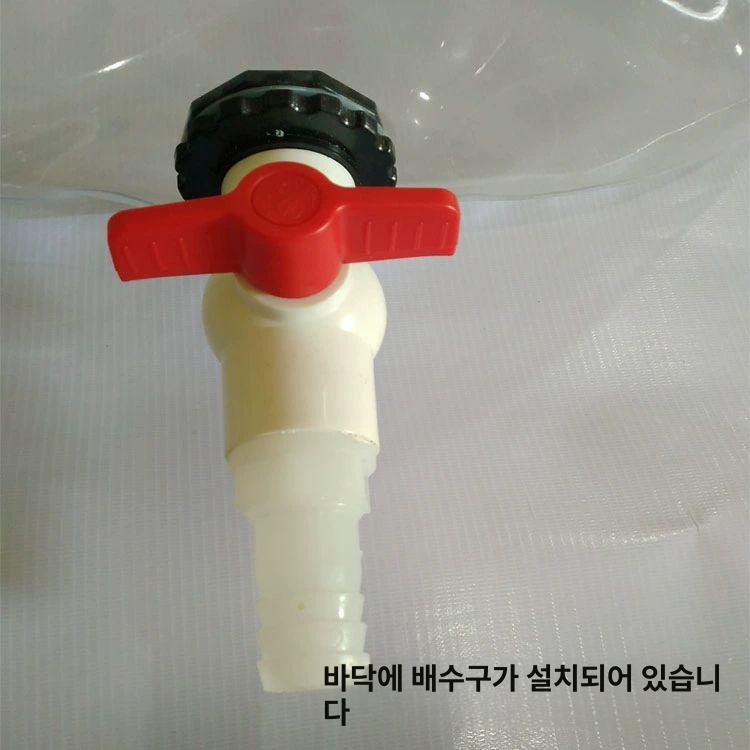 대형 수족관 원형 투명 베타 관상어 화분 폴리카보네이트 물탱크 가정용 키우기 수족관탱크 - 상세 이미지 5