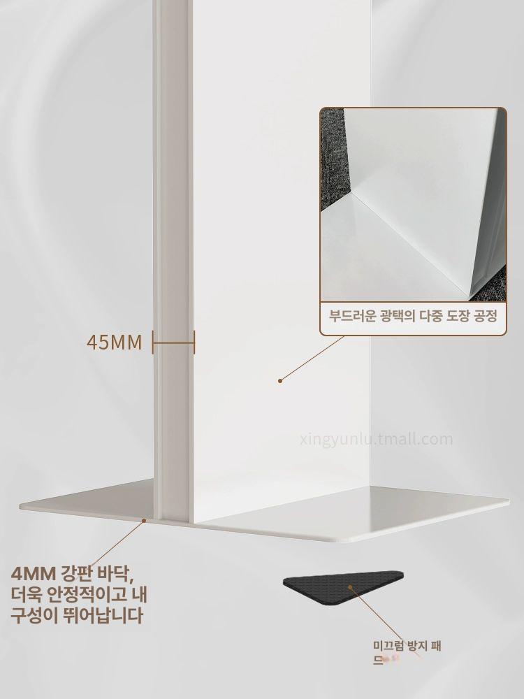 입간판 거치대 철제 안내판 야외 메뉴판 매장 포스터스탠드 안내 대형 철재 카페 배너 - 상세 이미지 4