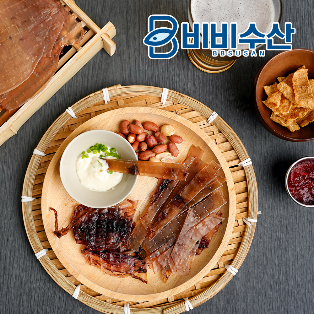 쫄쫄이 오징어 100g+100g 마른 건조 건오징어 - 상세 이미지 5